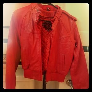 Knoles & Carter Italian Lamb Skin Leather Jacket